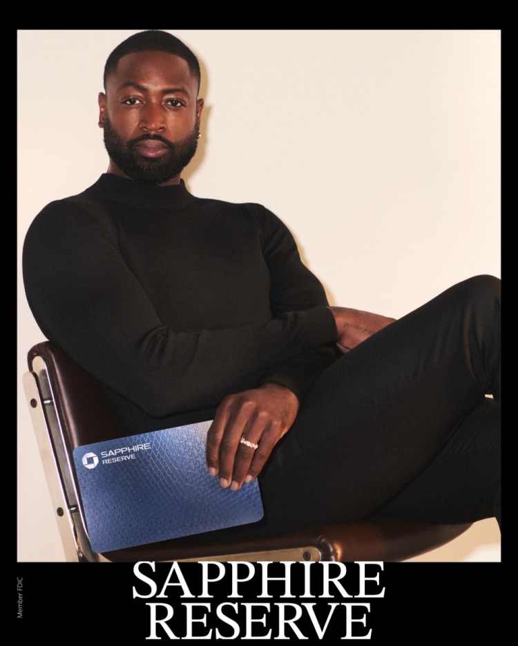 星空体育官网-拍广告都这么帅！韦德为大通银行拍摄广告宣传照！